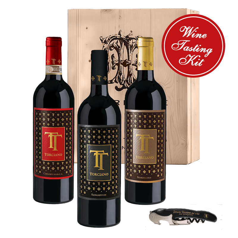 Wine Tasting Kit - Red WInes from Tuscany